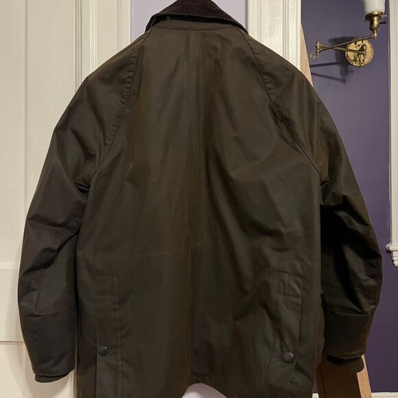 Barbour Classic Bedale Waxed Jacket Olive | Size 40 | Excellent Condition - Picture 4 of 4